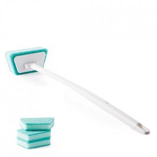 Long Handled Sponge Brush with Scrub Brush M8955