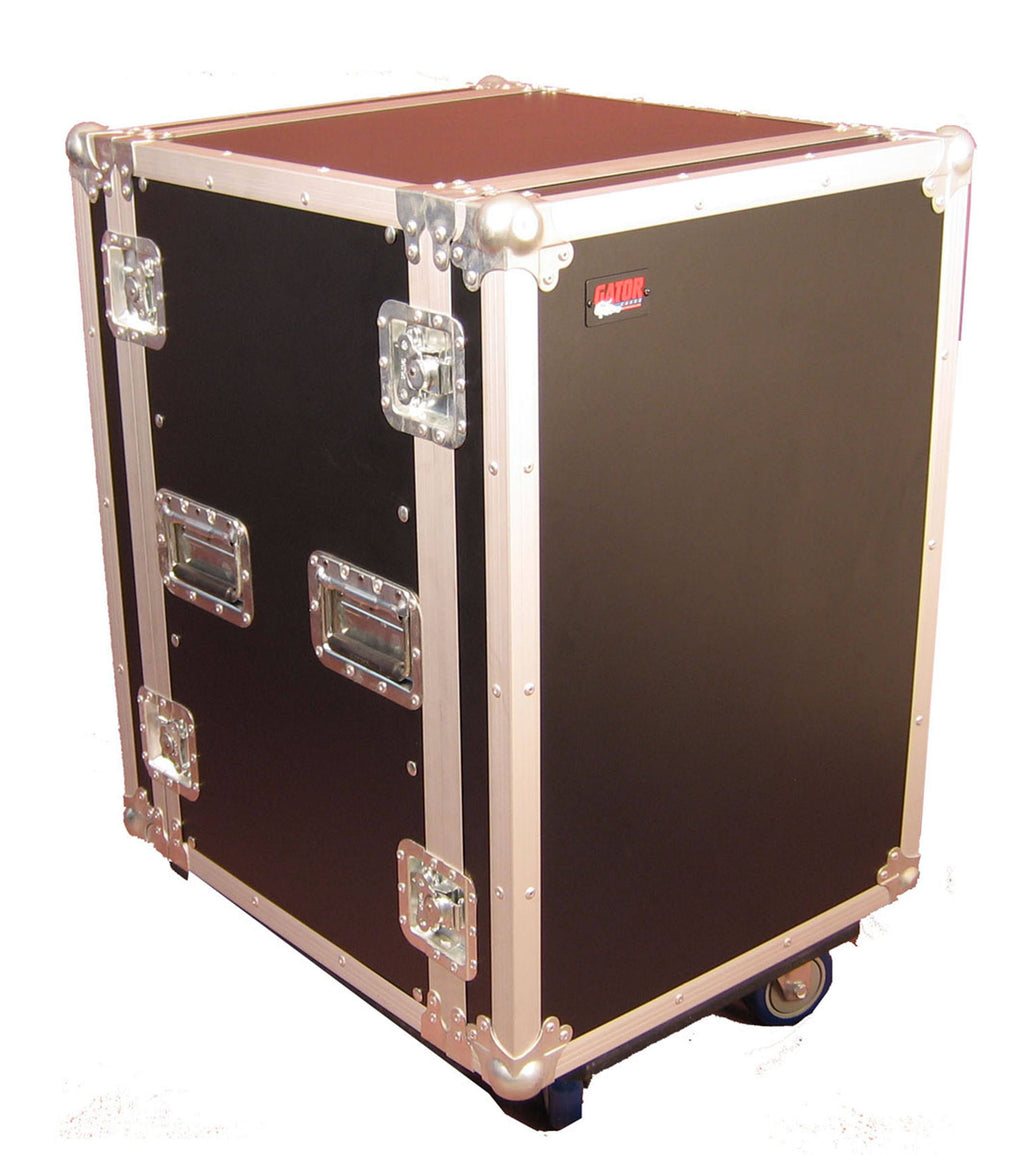 14u Cast Rack Road Case with Casters Q9473