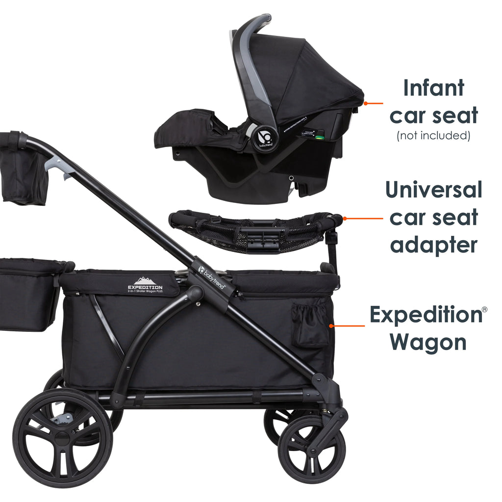 Gray Wagon Stroller M863