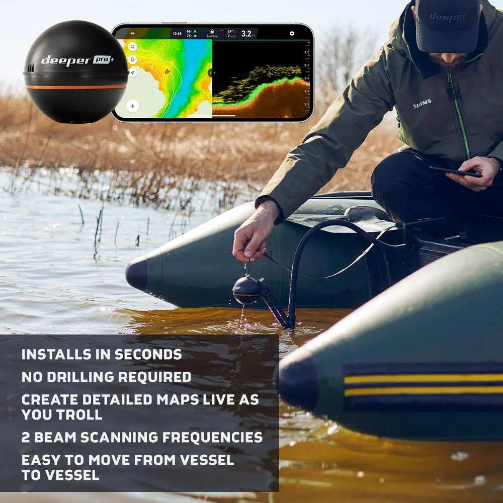 Castable Portable WiFi Fish Finder with GPS V579203