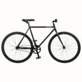Black 49cm Single-Speed Commuter Bike C6240