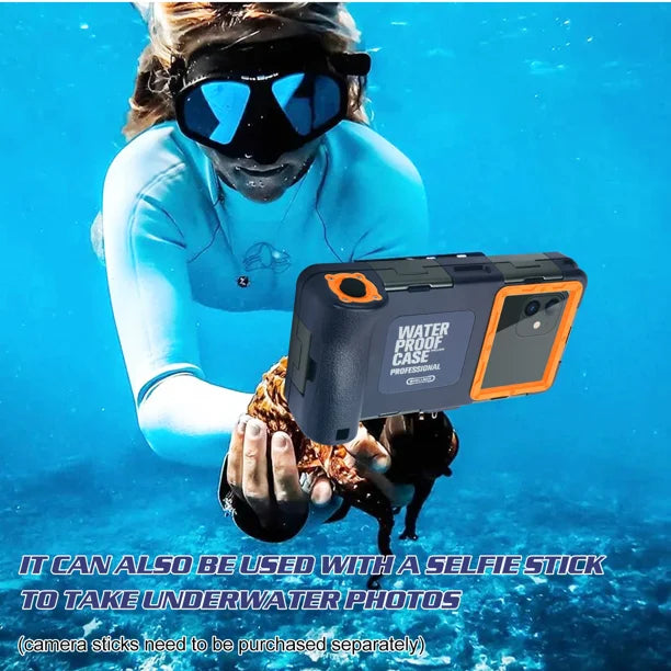 Waterproof Protective Case for Phones Up to 6.9 Inch Z456