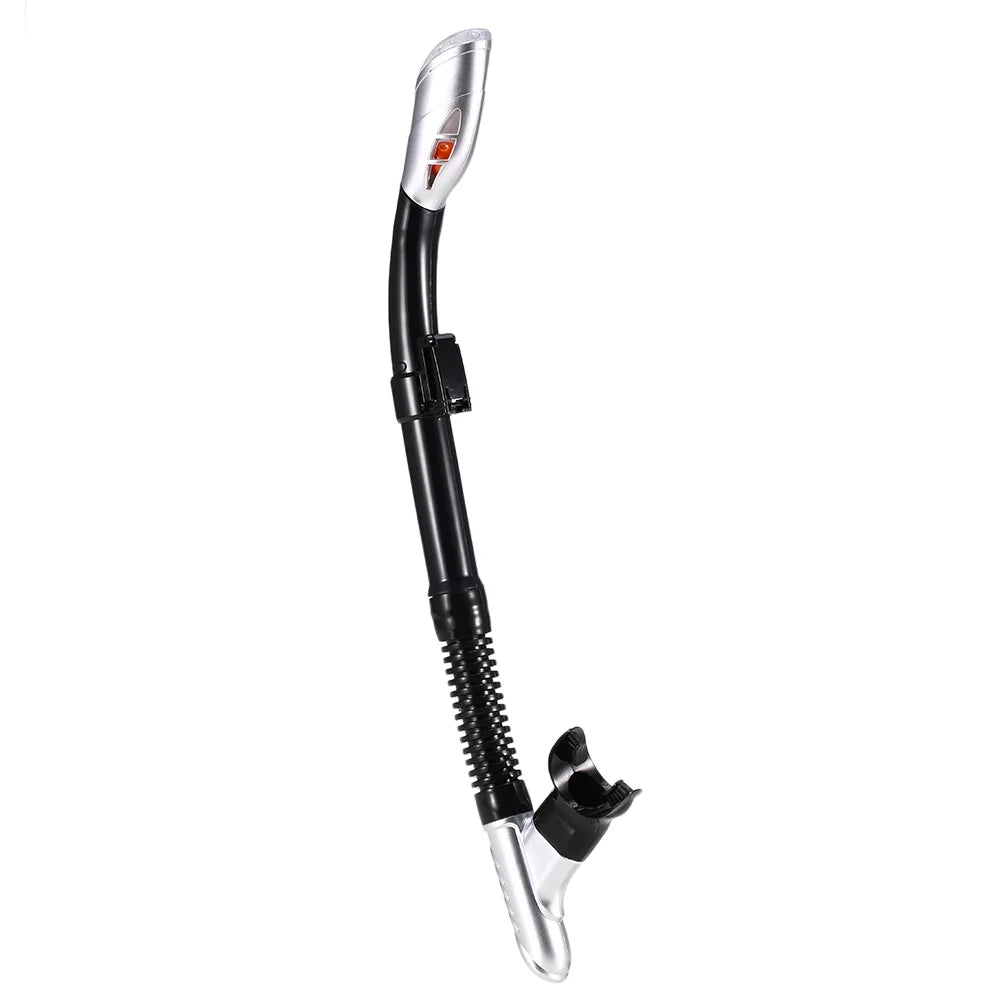 Freediving Snorkel Set with Tempered Glass Lens Goggles L355