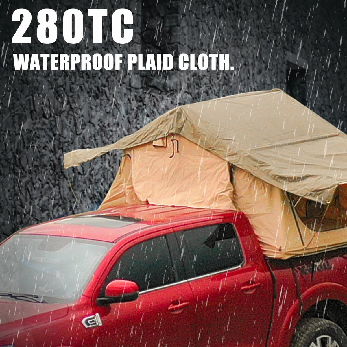 3 Person Roof Top Tent with Waterproof Lattice J80430