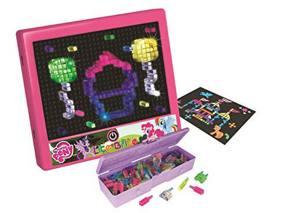 My Little Pony Edition with 150+ Colored Pegs and 4 Light Effects C81946