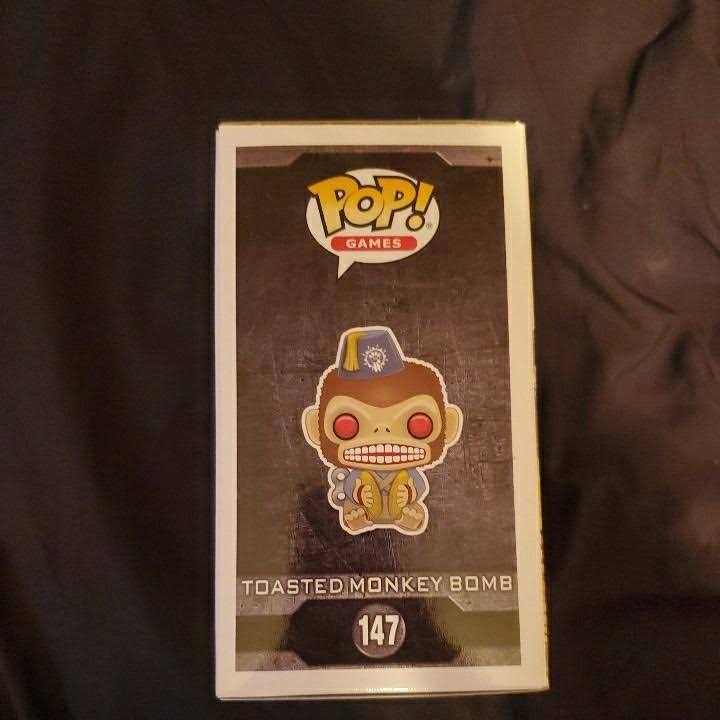 Toasted Monkey Bomb Pop! Vinyl Figure O484