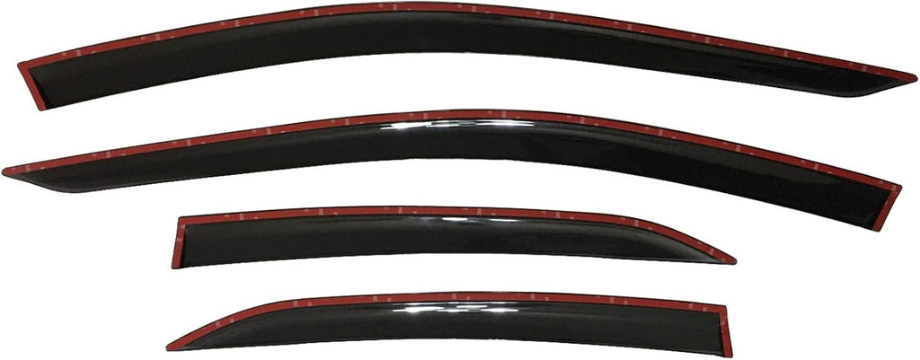 Dark Tinted Side Window Visor Deflectors Pack of 2 V97370