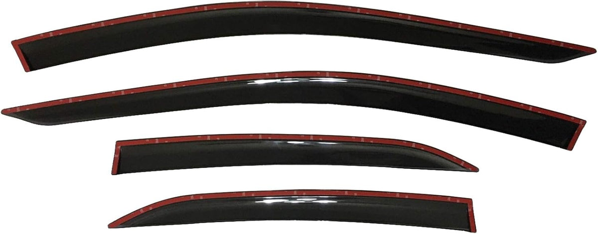 Dark Tinted Side Window Visor Deflectors Pack of 2 V97370