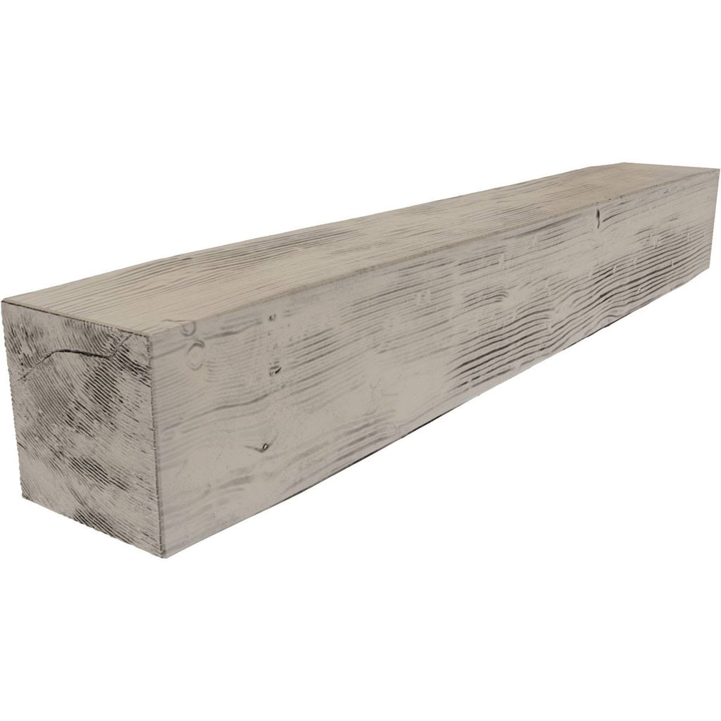 Sandblasted Faux Wood Fireplace Mantel H3598