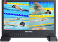 15.6 Inch Broadcast LCD Monitor with IPS UHD 3840x2160 SDI Input and Output 4xHDMI Inputs Quad Split Display T1874