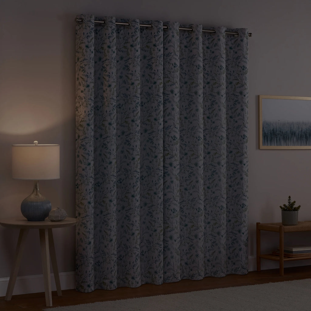 Marine 100% Blackout Lined Curtains 63x50 C76811