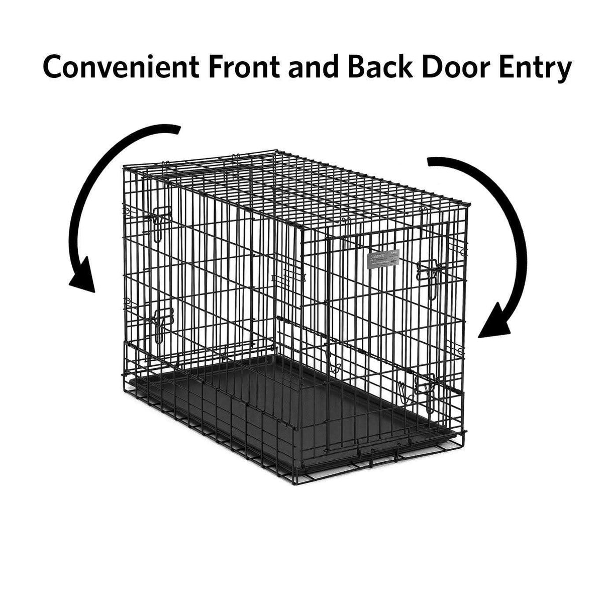 Single-Door Dog Crate C273