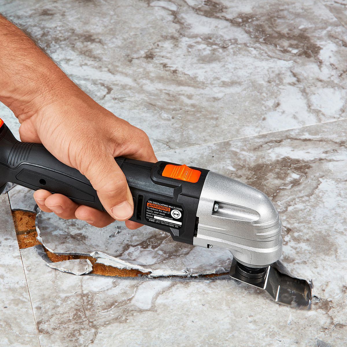 12V Cordless Oscillating Multi-Tool Kit with Battery and Charger X81656