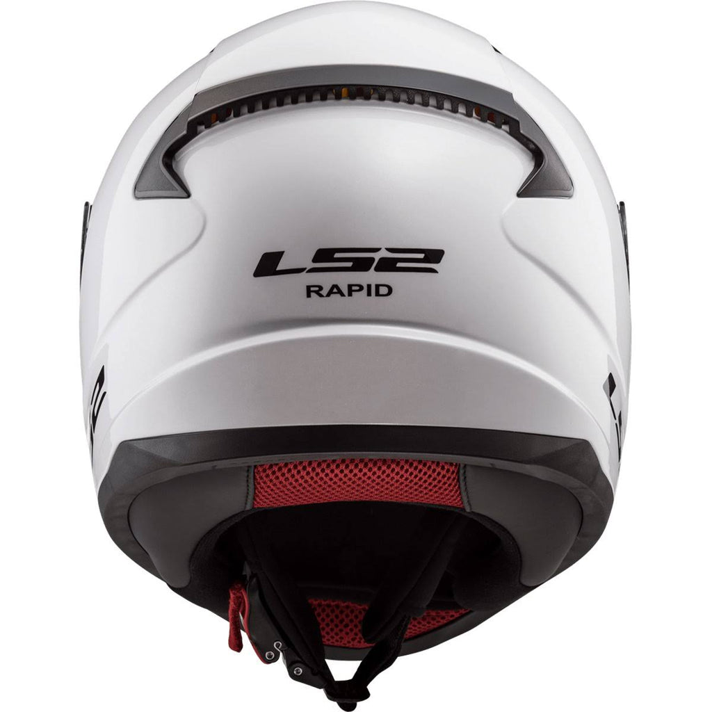 Gloss White Adult Street Helmet Q615