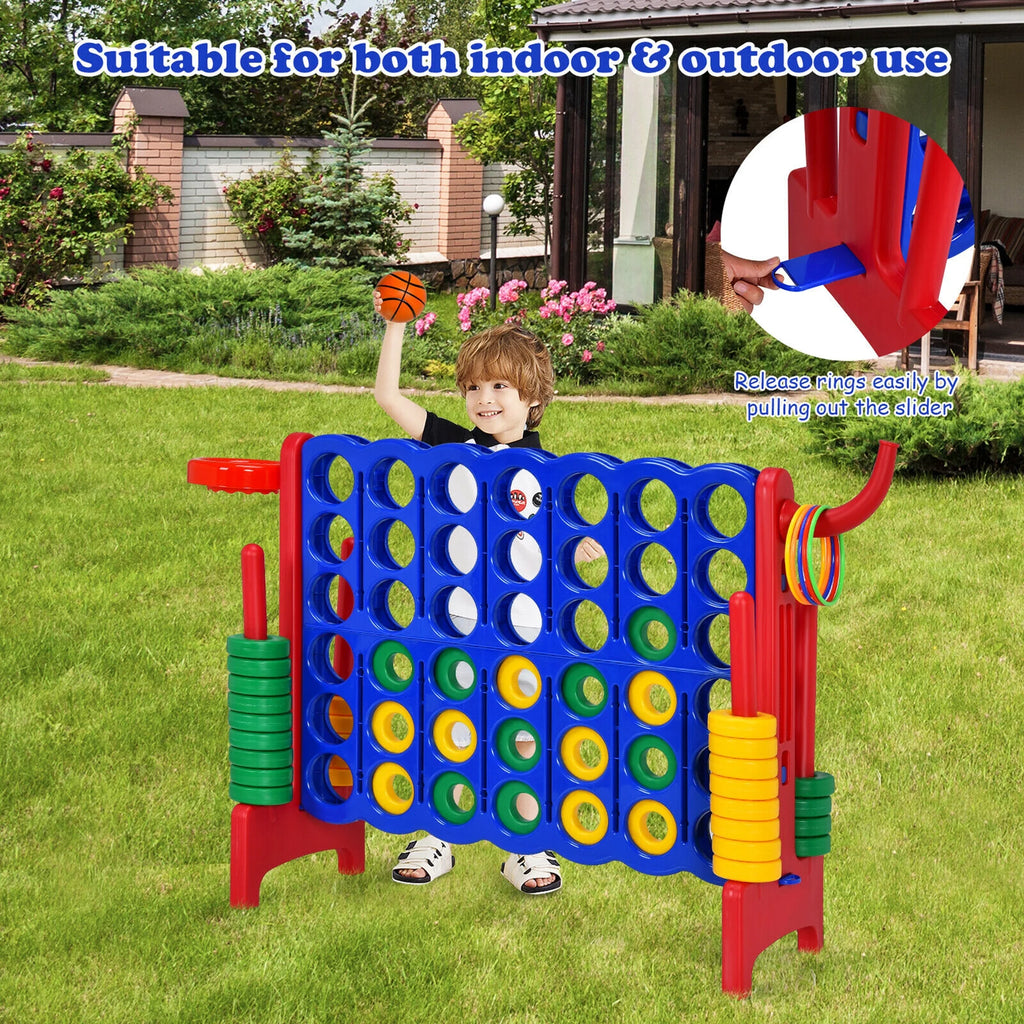 Giant Game Set Basketball Hoop & Ring Game W3148