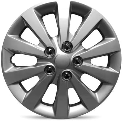 16 inch Silver Hubcap Set of 4 Pcs Y65123